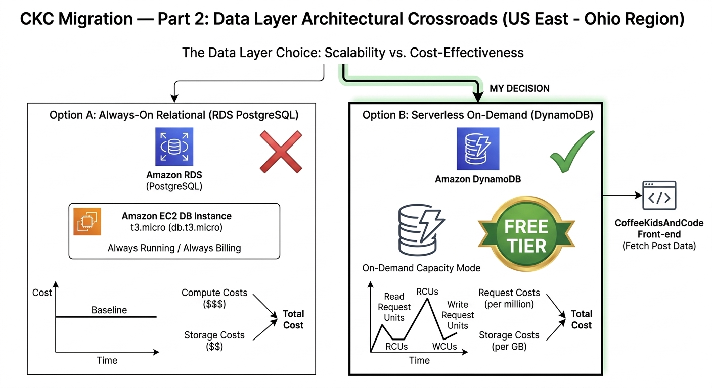 RDS vs DynamoDB Cost and Scalability Comparison